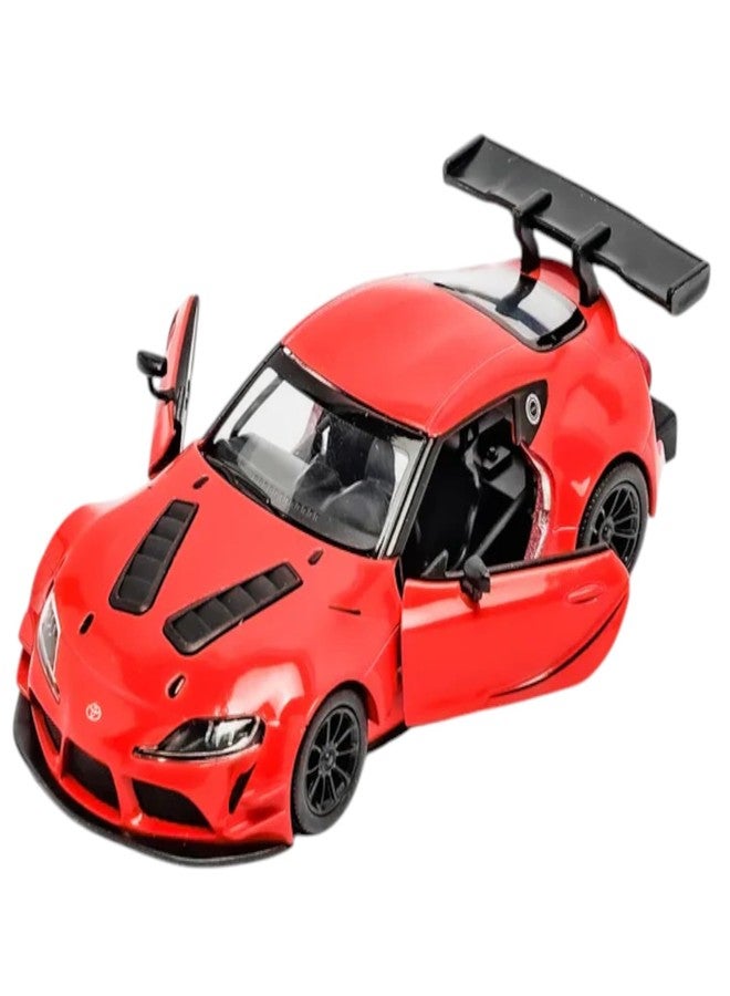 ماياترا سيارة تويوتا GR Supra Racing Concept من ماياترا، نموذج سيارة رياضية مصبوب بمقياس 1:36 (GR-Supra-Red) - Image 1